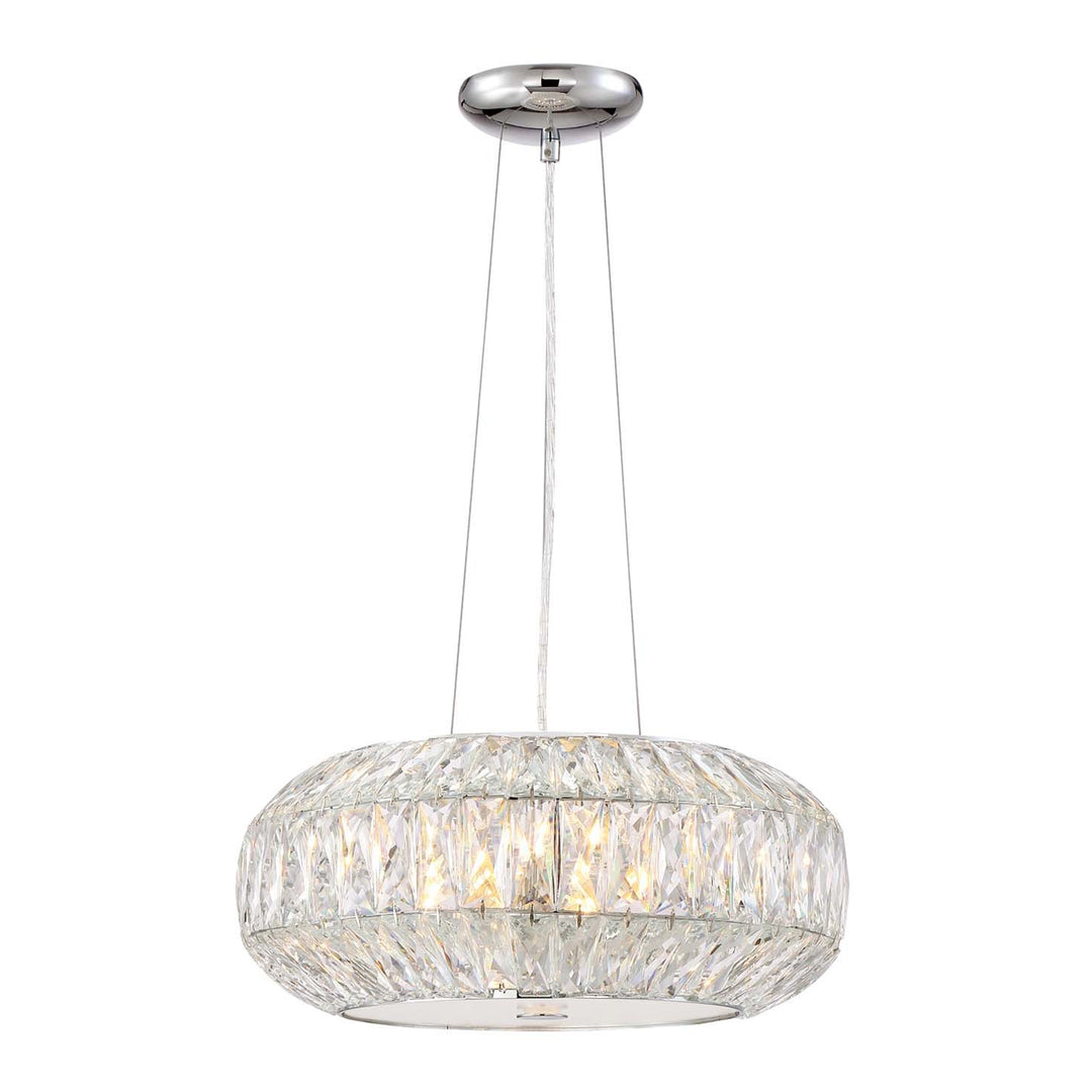 Lunar Crystal Drum Pendant by Zeev - view 2