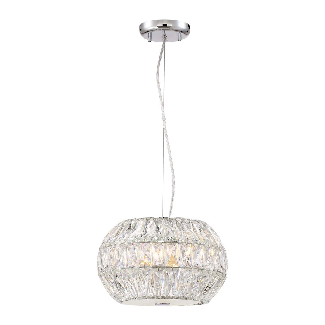 Lunar Crystal Drum Pendant by Zeev - view 4