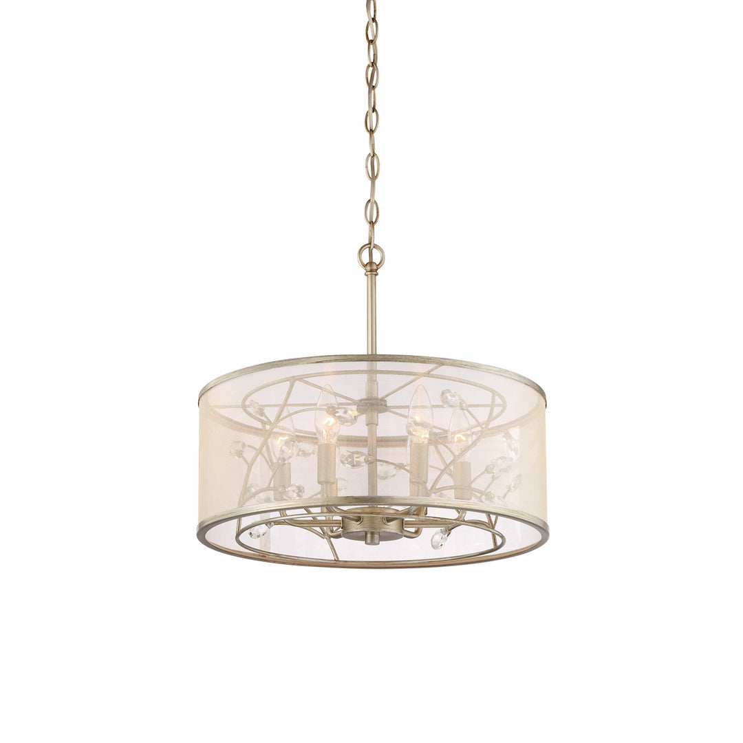 Vine Organic Drum Crystal Mini-Pendant, Pendant, by Zeev