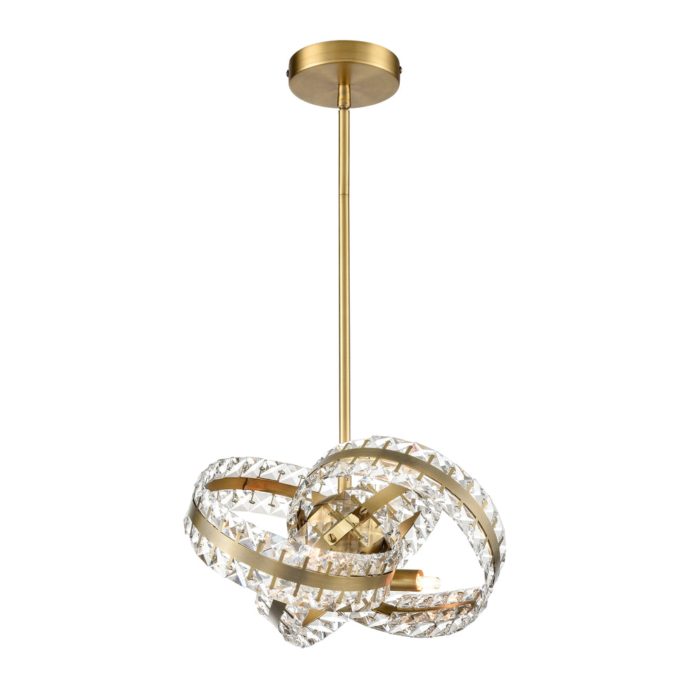 Knot Orbital Crystal Pendant by Zeev - view 2