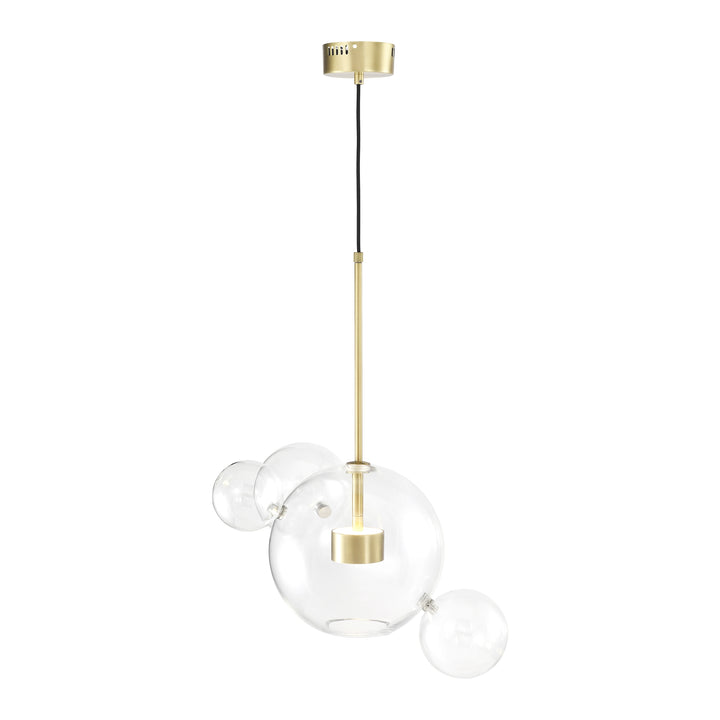 Sattelite Glass Globe Pendant by Zeev - view 2
