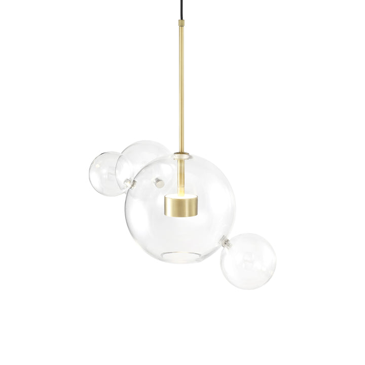 Sattelite Glass Globe Pendant by Zeev