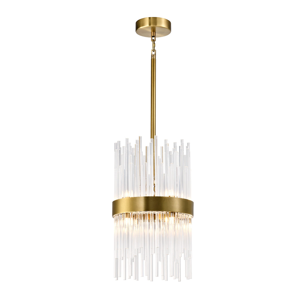 Citadel Glass Drum Mini-Pendant by Zeev - view 2