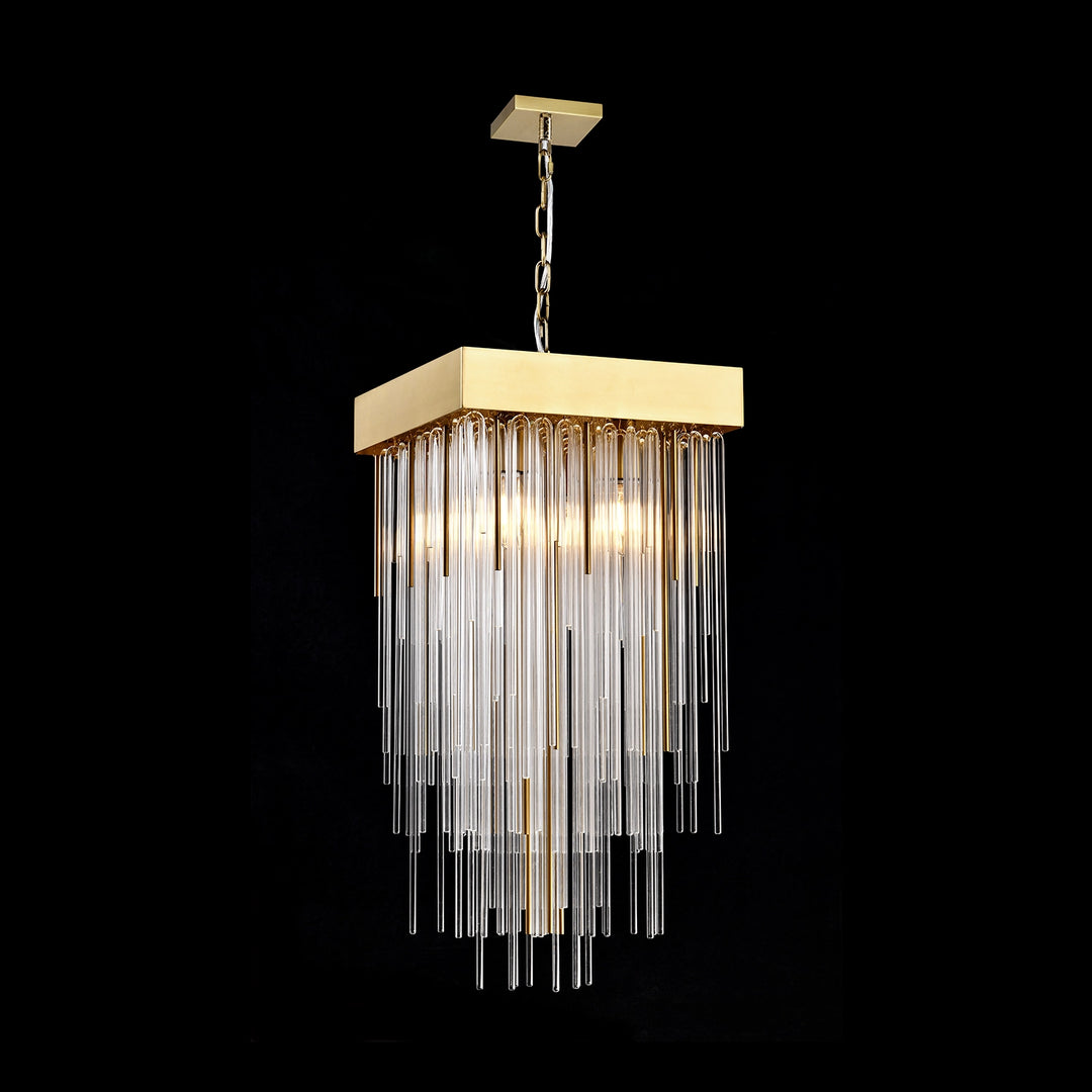 Waterfall Round Glass Mini-Pendant by Zeev - view 46