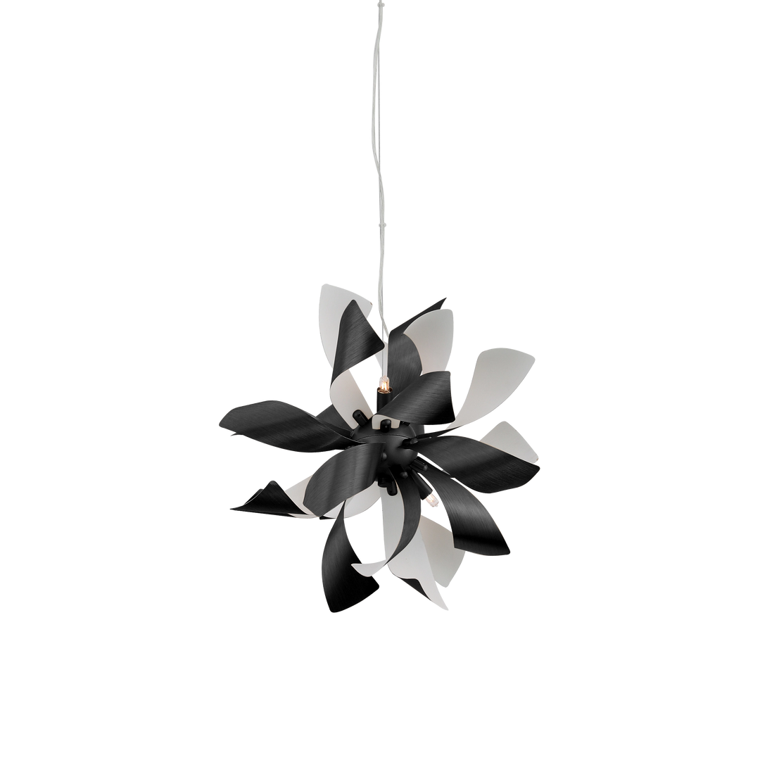 Blossom Floral Pendant in Black & White by Zeev