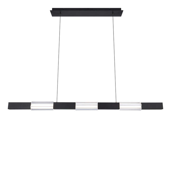 Super Star Linear Pendant 4CCT in Black by WAC Lighting