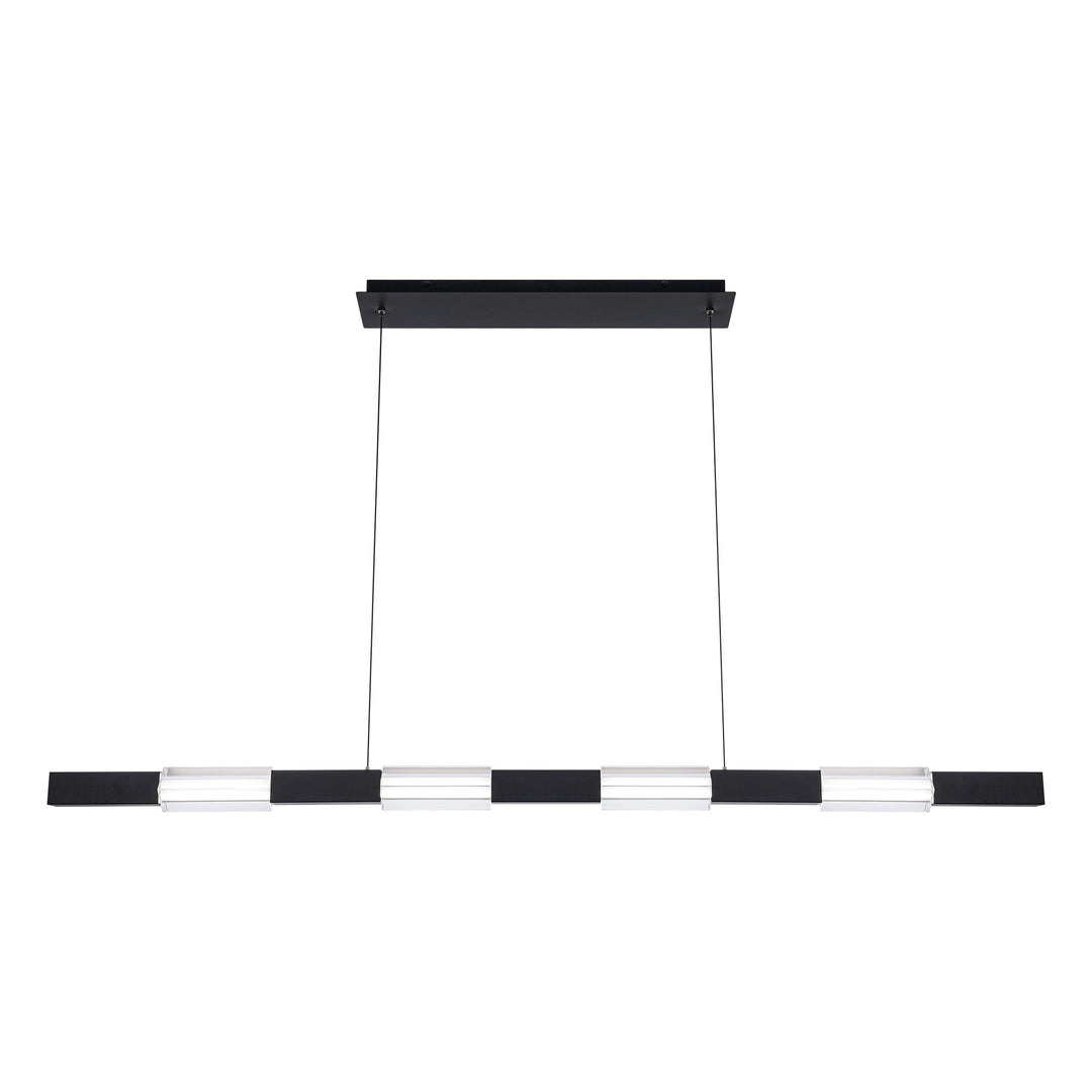Super Star Linear Pendant 4CCT in Black by WAC Lighting
