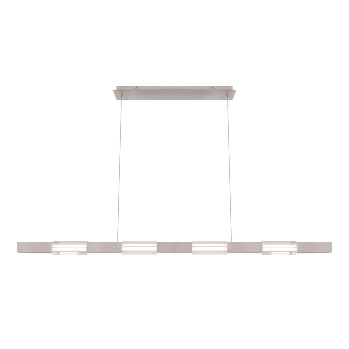 Super Star Linear Pendant 4CCT in Brushed Nickel by WAC Lighting