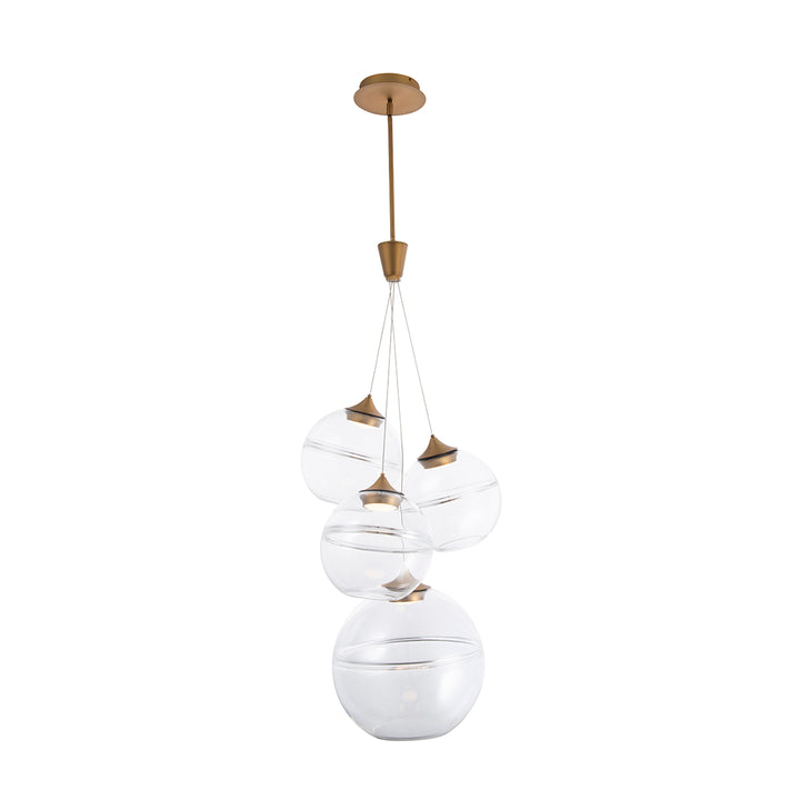 Bistro Pendant 3000K, PD-20004 - 46" - 4 Lights, by WAC Lighting