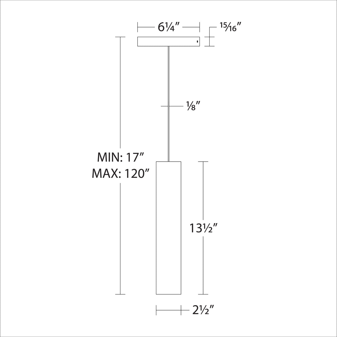 Silo 2020 Monopoint Pendant by WAC Lighting - view 12