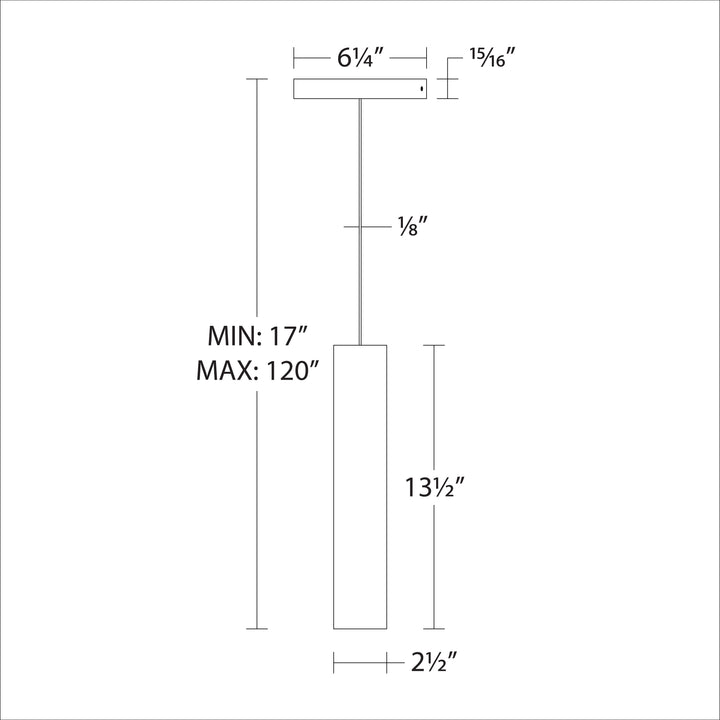 Silo 2020 Monopoint Pendant by WAC Lighting - view 12