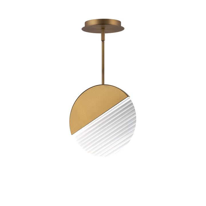 Crescent Pendant 4CCT