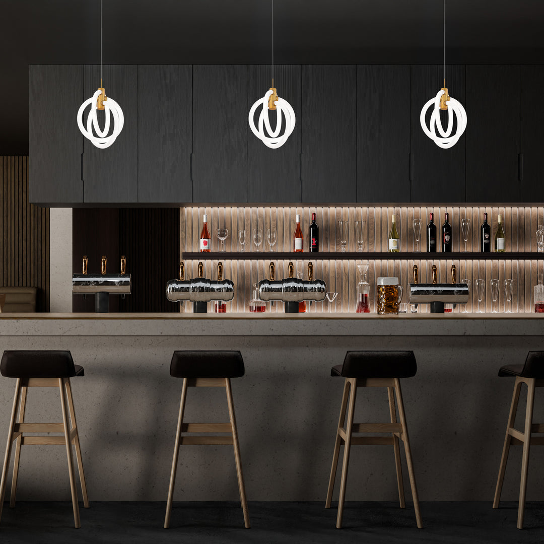 Knot Mini Pendant 4CCT by WAC Lighting - view 5