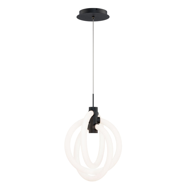 Knot Mini Pendant 4CCT in Black by WAC Lighting