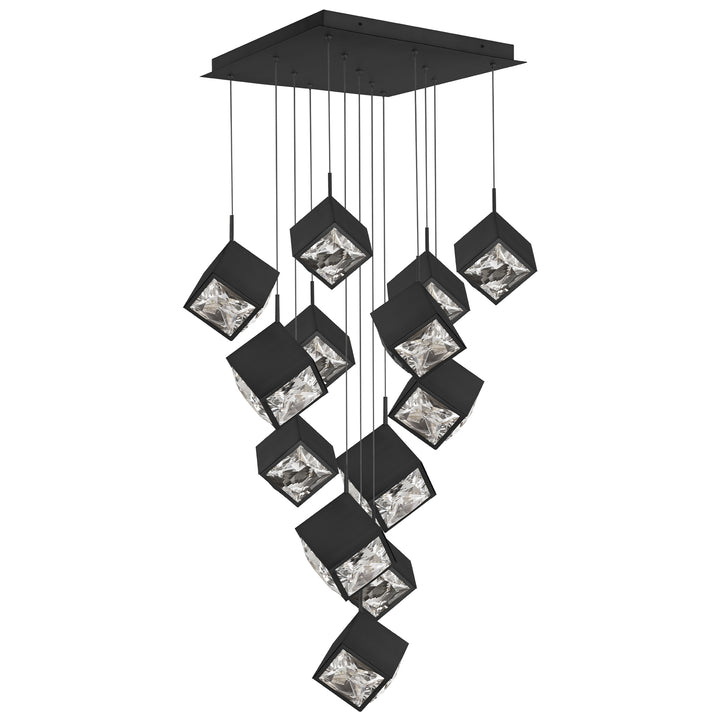 Ice Cube Square Multi Light 4CCT in Black by WAC Lighting