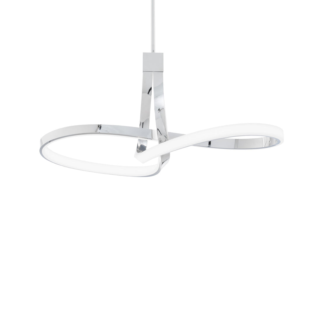 Mobius Pendant 3000K in Chrome by WAC Lighting