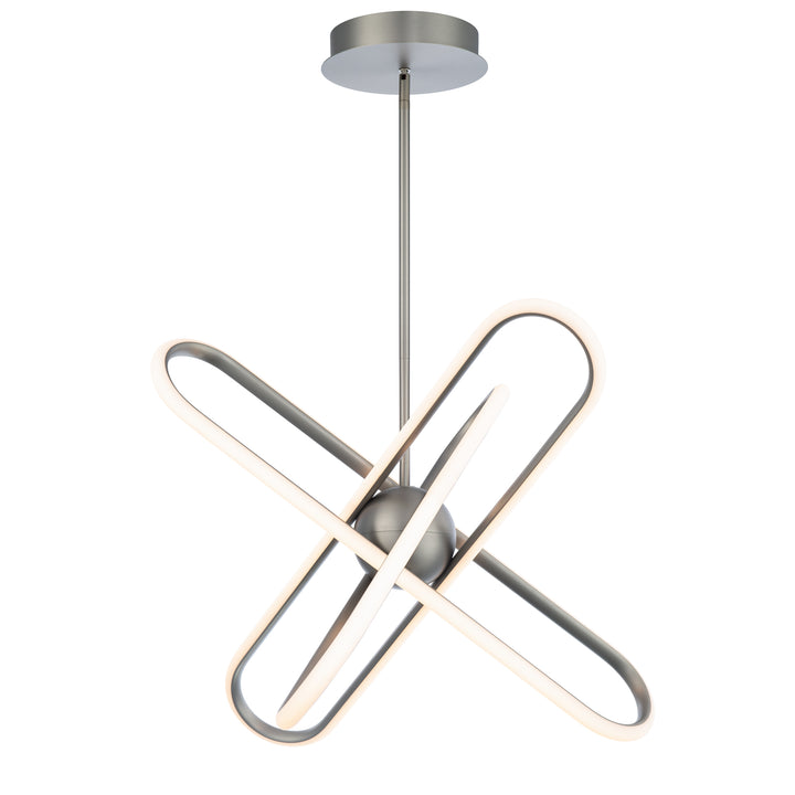 Valerius Chandelier 3000K in Brushed Nickel by WAC Lighting