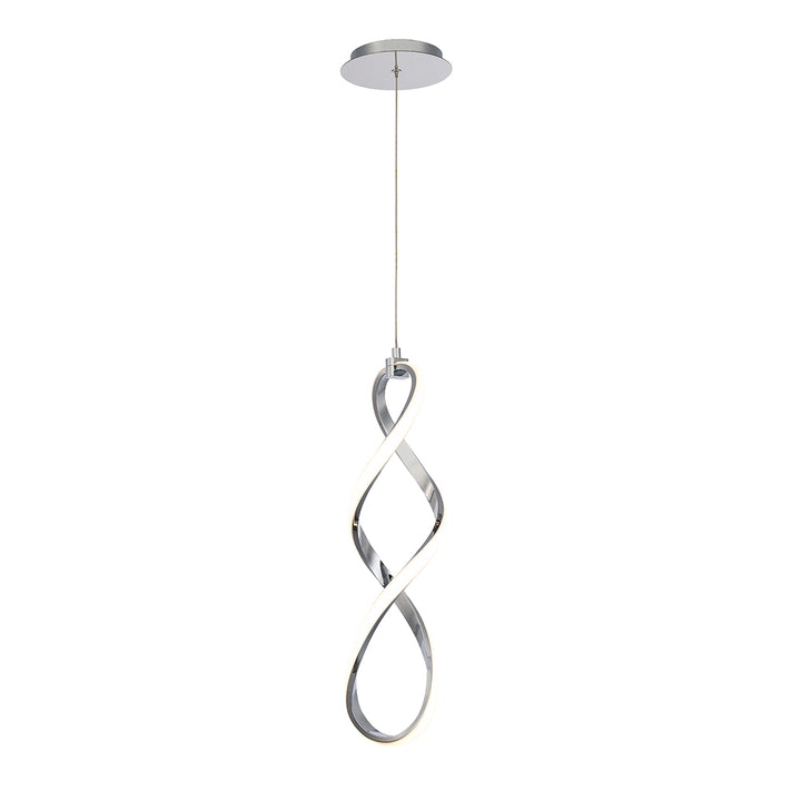 Interlace Mini Pendant 3000K in Chrome by WAC Lighting