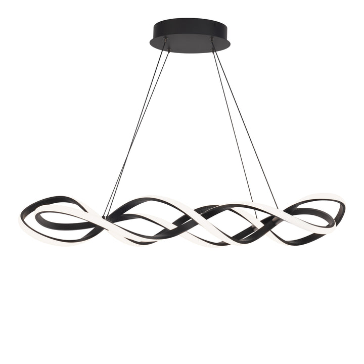 Interlace Pendant 3000K in Black by WAC Lighting