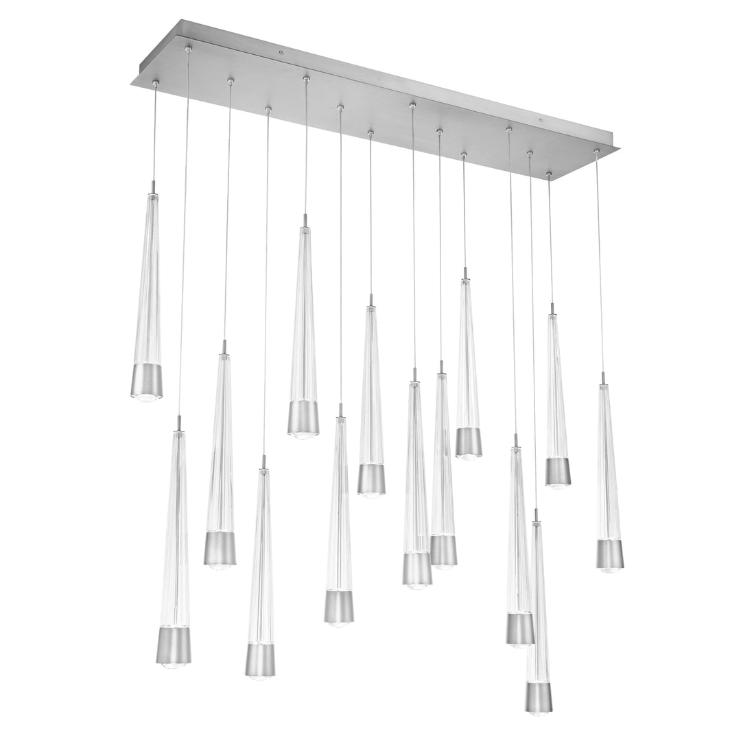 Quill Linear Multi Light 4CCT in Chrome by WAC Lighting