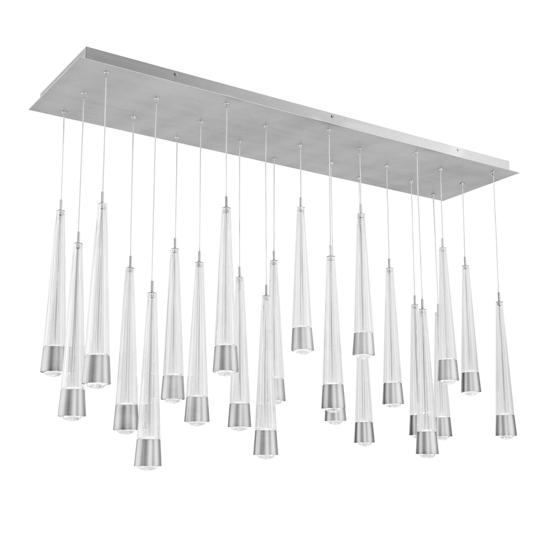 Quill Linear Multi Light 4CCT in Chrome by WAC Lighting