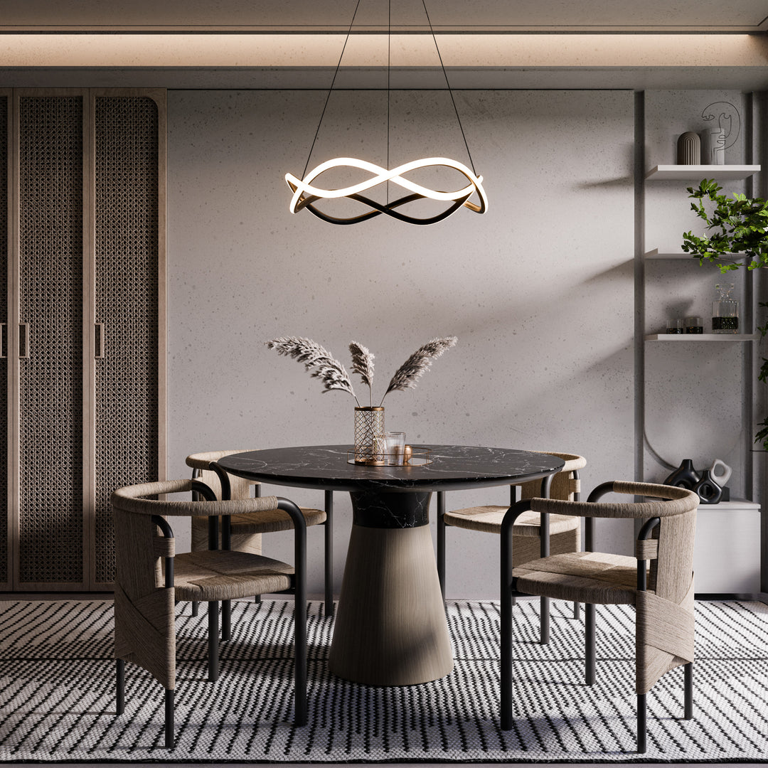 Swerve Chandelier 4CCT