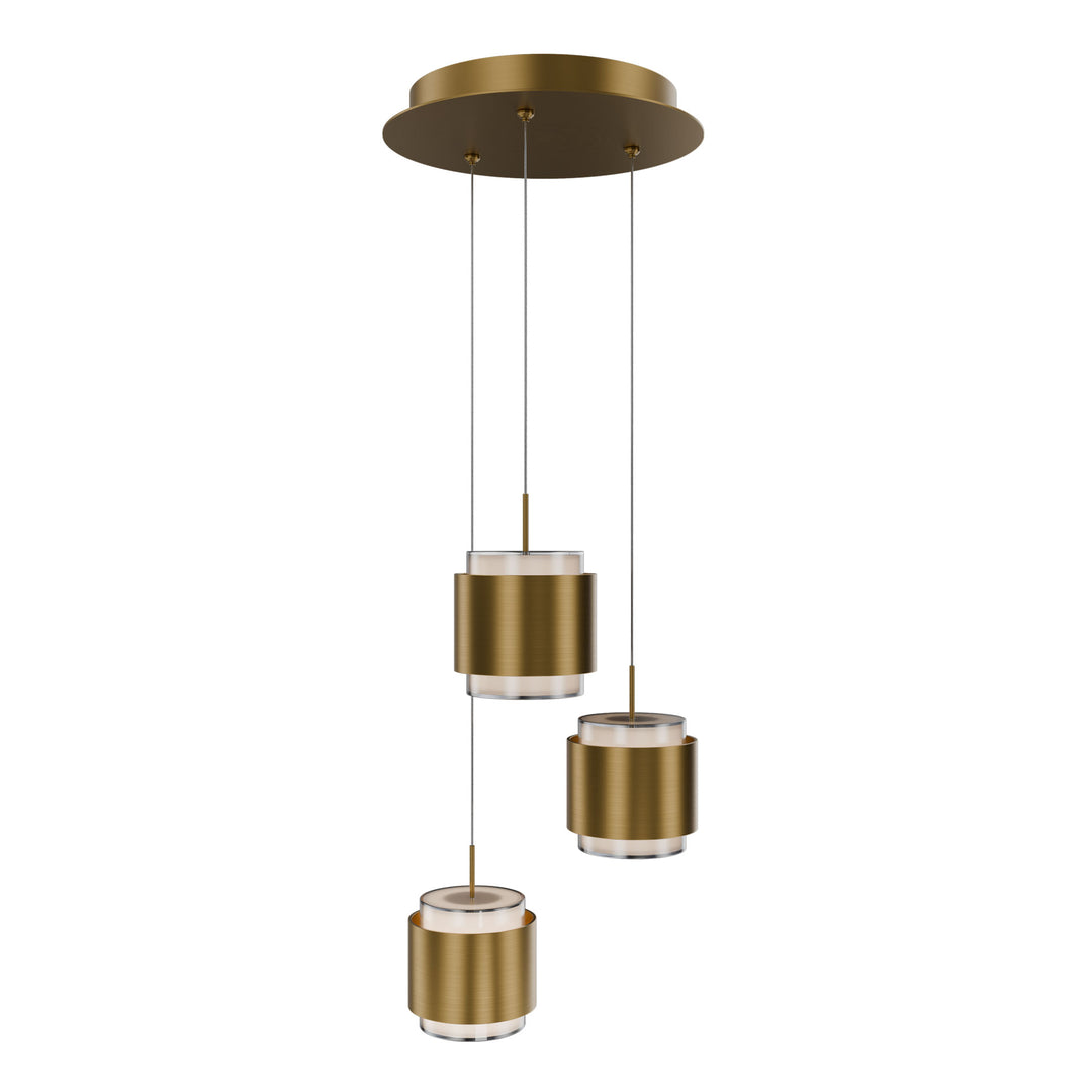 Banded Round Multi Light 4CCT