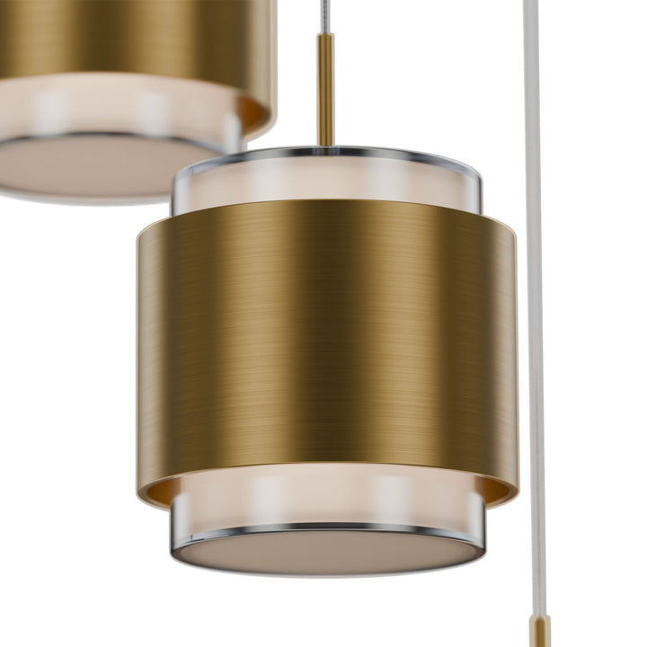 Banded Round Multi Light 4CCT