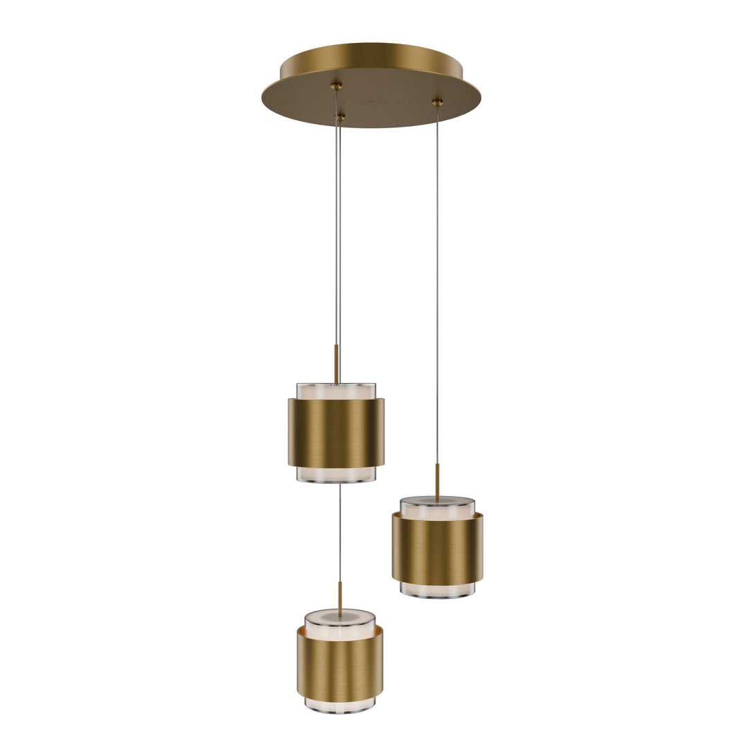 Banded Round Multi Light 4CCT