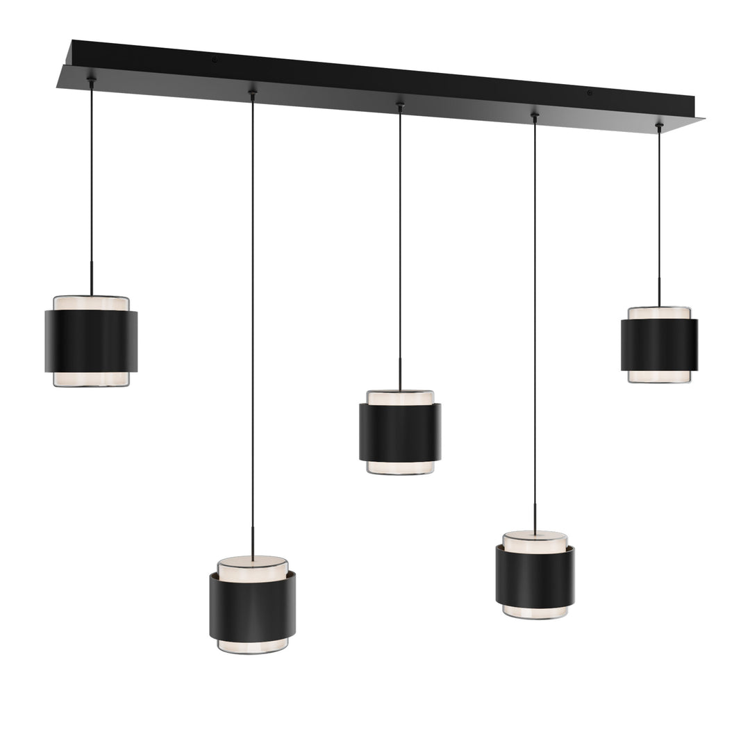 Banded Linear Multi Light 4CCT in Black by WAC Lighting