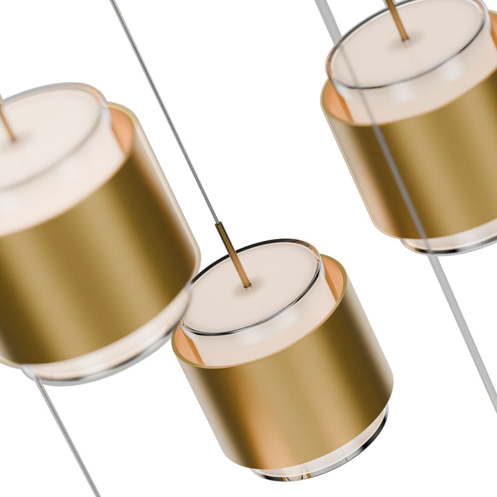 Banded Round Multi Light 4CCT