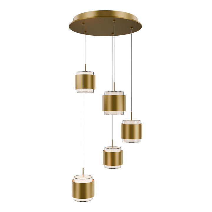 Banded Round Multi Light 4CCT