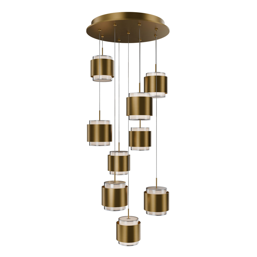 Banded Round Multi Light 4CCT
