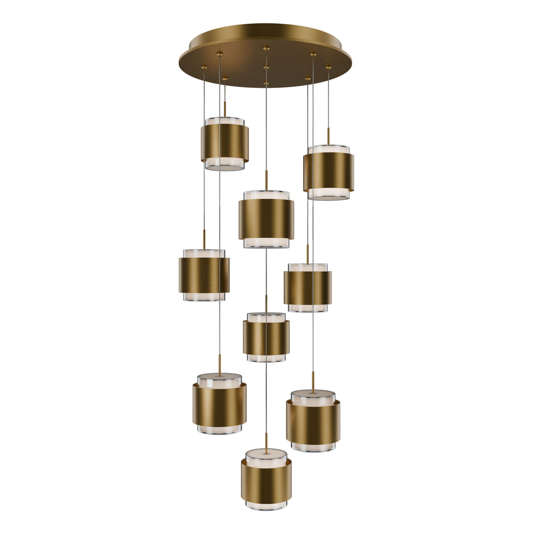 Banded Round Multi Light 4CCT