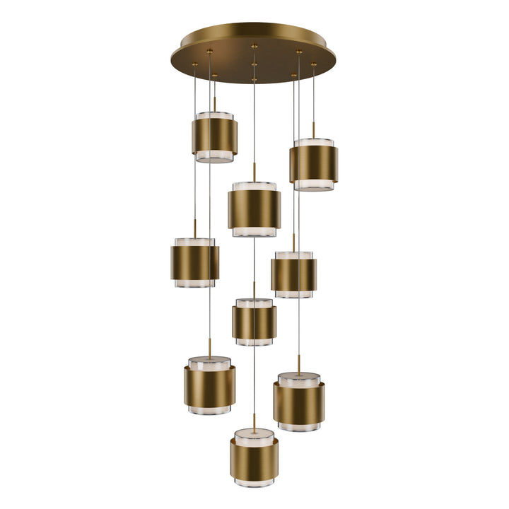 Banded Round Multi Light 4CCT