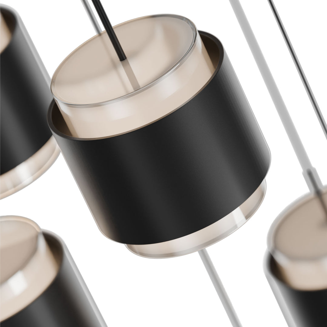 Banded Round Multi Light 4CCT