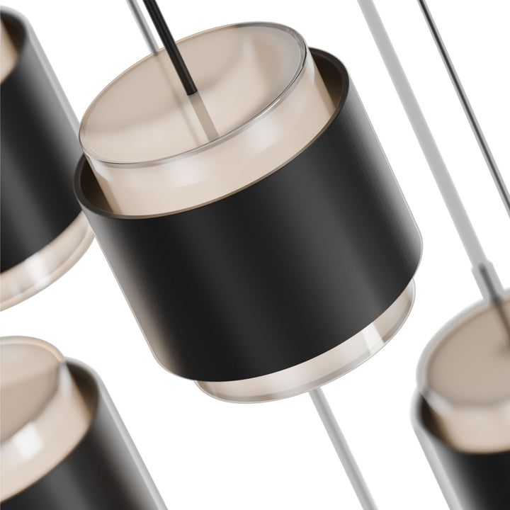 Banded Round Multi Light 4CCT