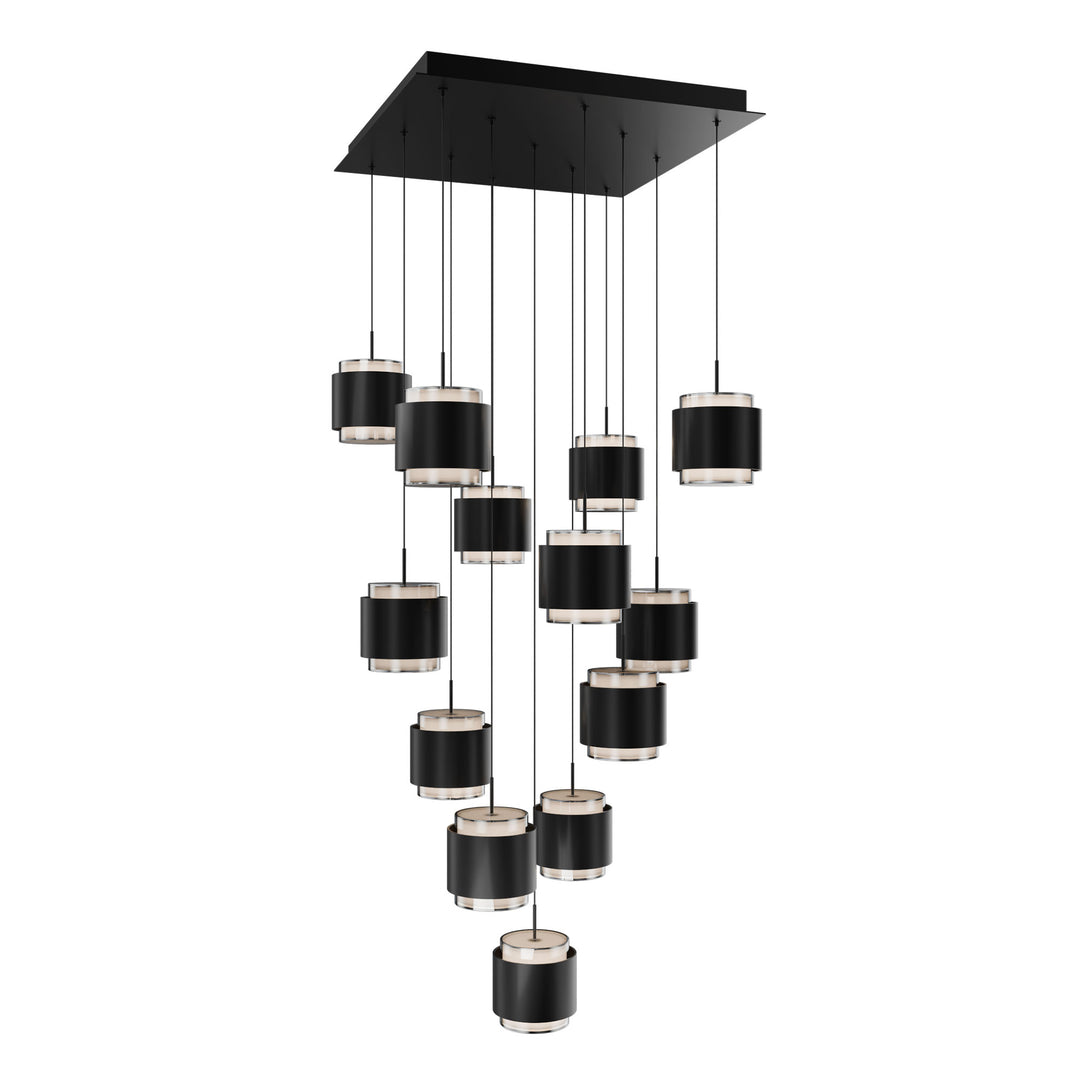 Banded Square Multi Light 4CCT
