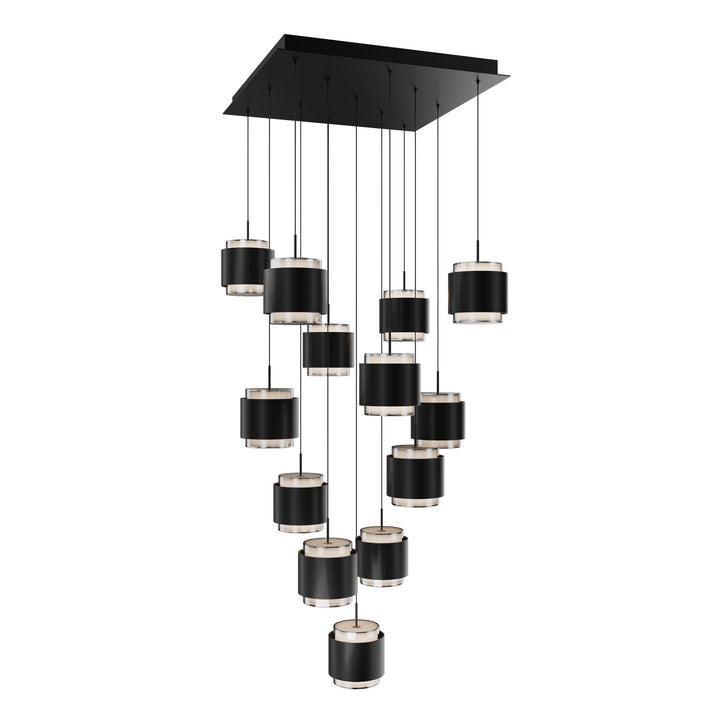 Banded Square Multi Light 4CCT