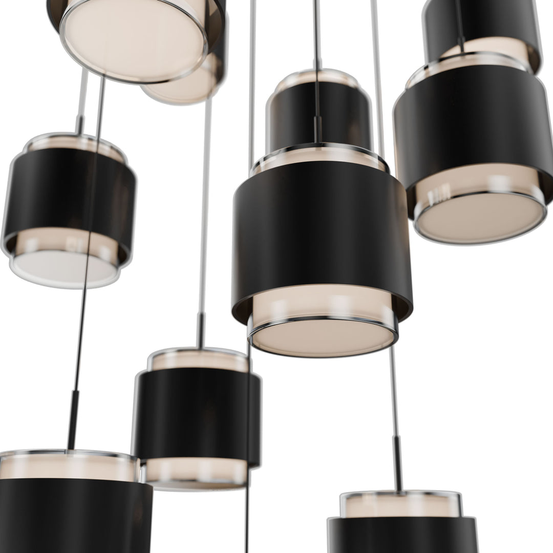 Banded Square Multi Light 4CCT
