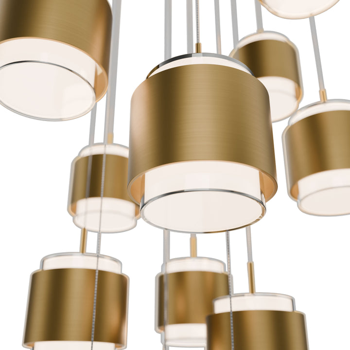 Banded Round Multi Light 4CCT
