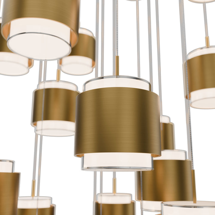Banded Round Multi Light 4CCT