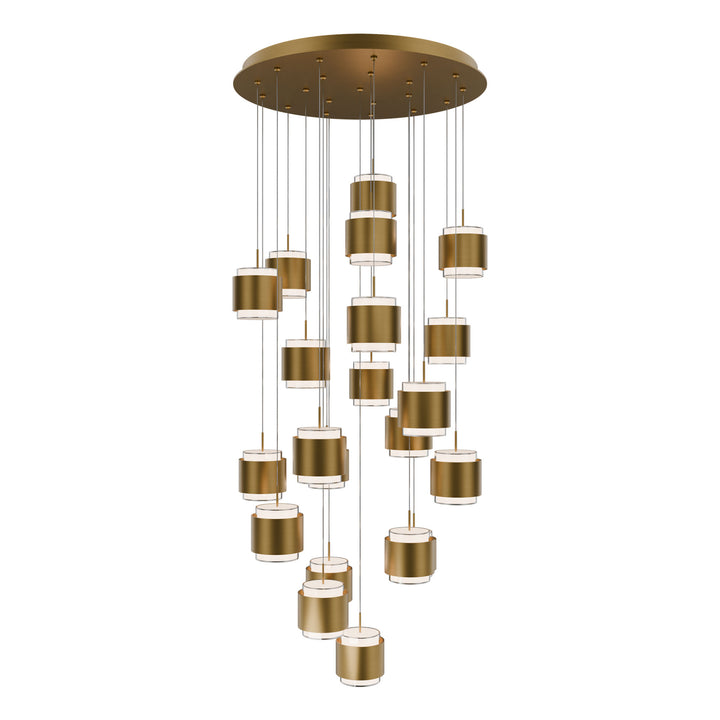 Banded Round Multi Light 4CCT