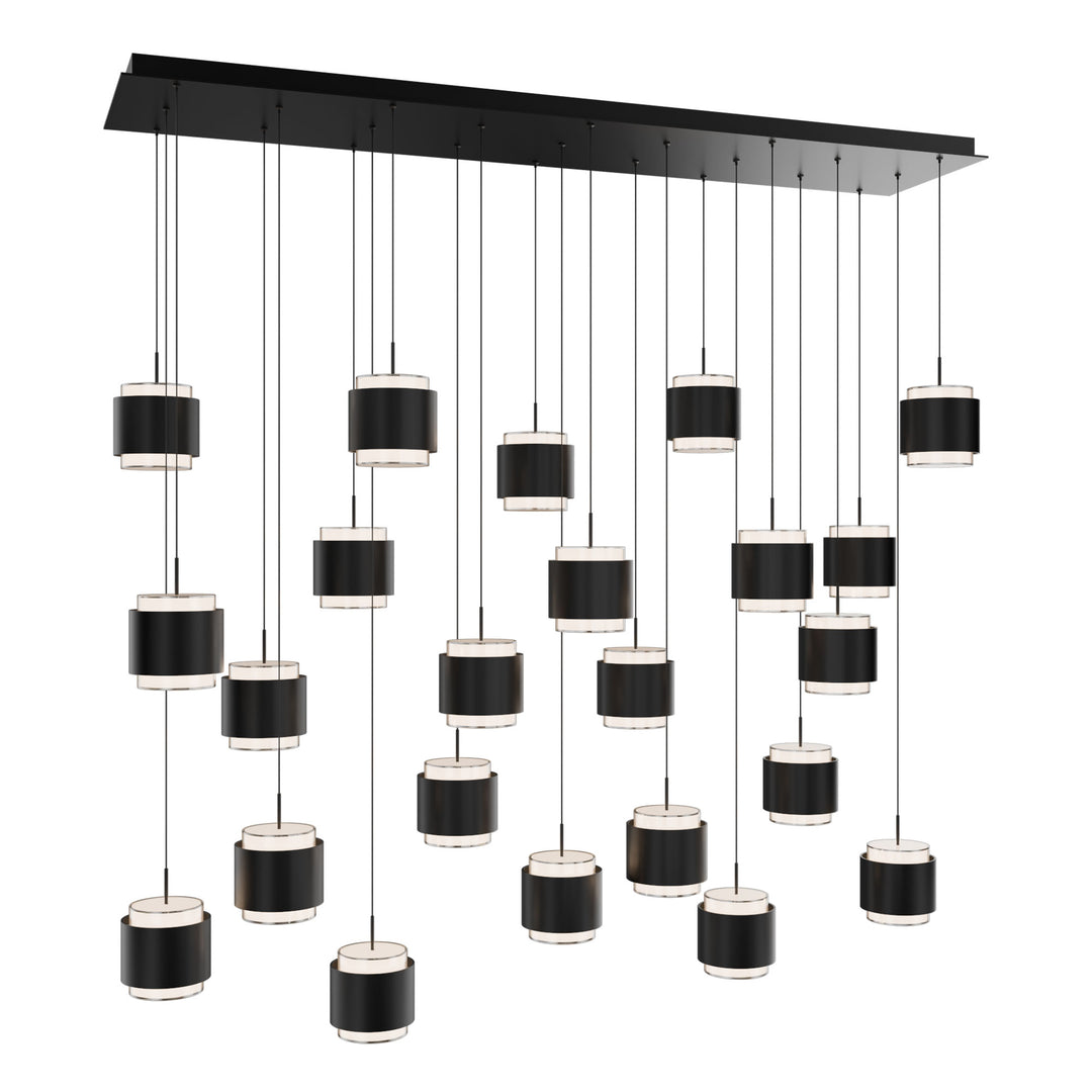 Banded Linear Multi Light 4CCT in Black by WAC Lighting