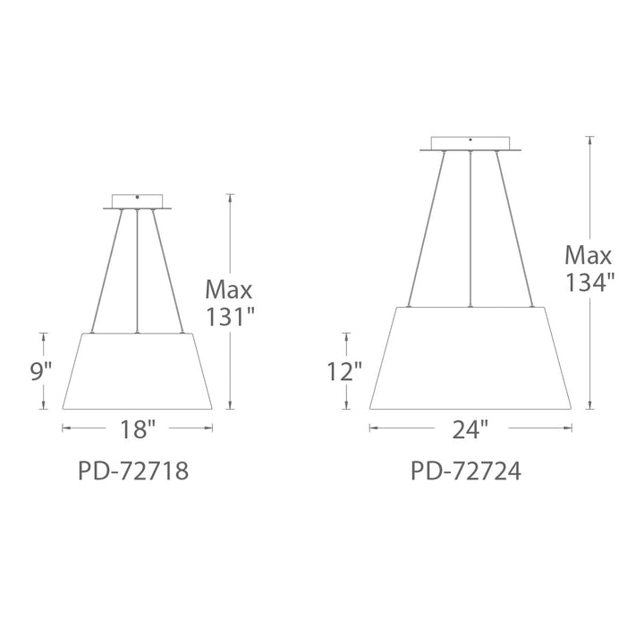 Vida Pendant 3000K by WAC Lighting - view 5