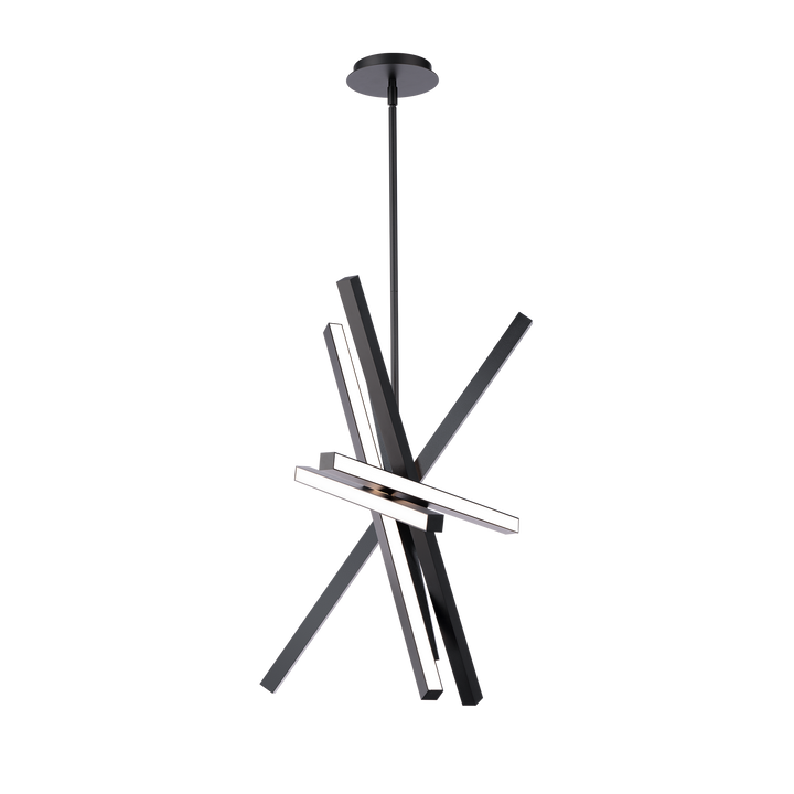 Parallax Pendant 3000K in Black by WAC Lighting