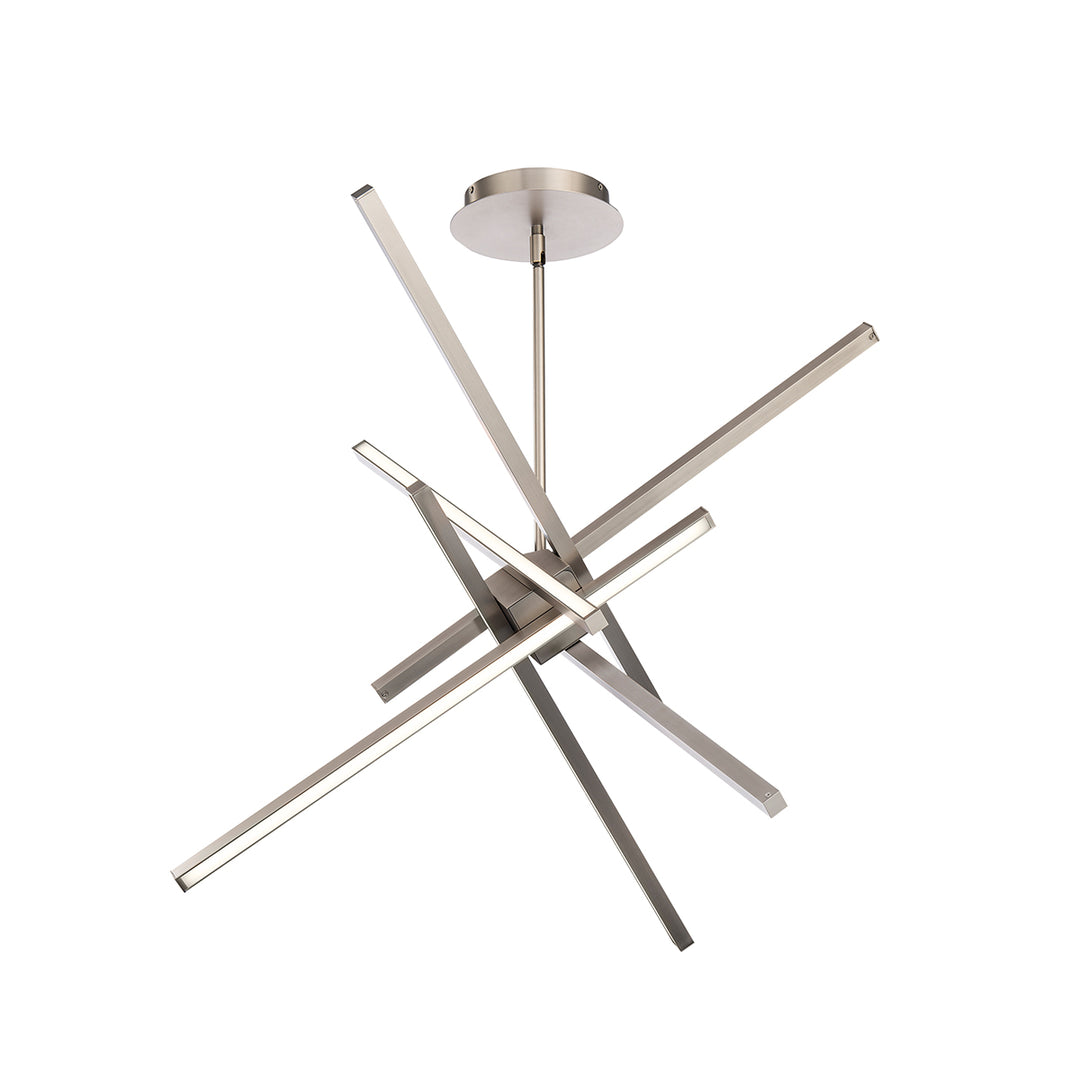 Parallax Pendant 3000K in Brushed Nickel by WAC Lighting