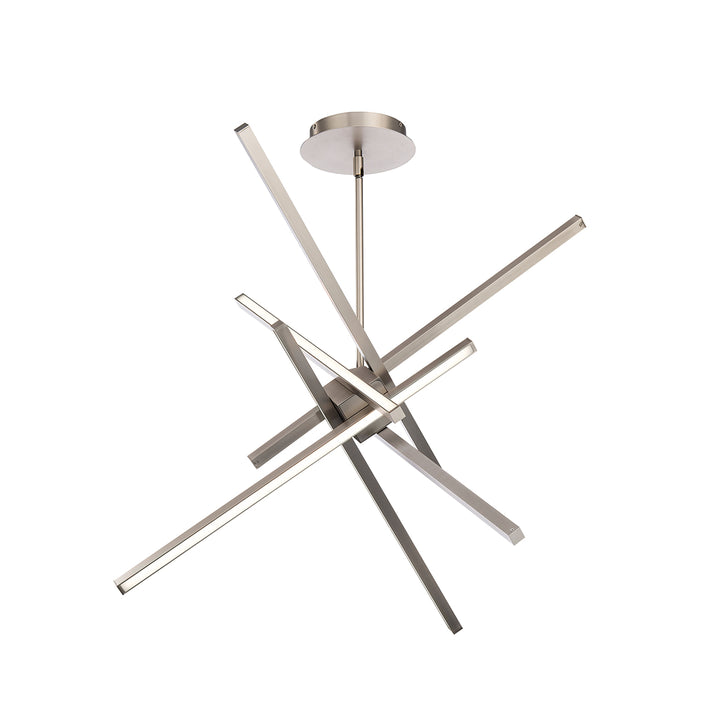 Parallax Pendant 3000K in Brushed Nickel by WAC Lighting