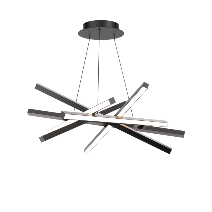 Parallax Pendant 3000K in Black by WAC Lighting