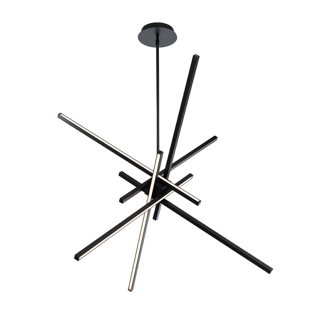 Parallax Pendant 3000K in Black by WAC Lighting